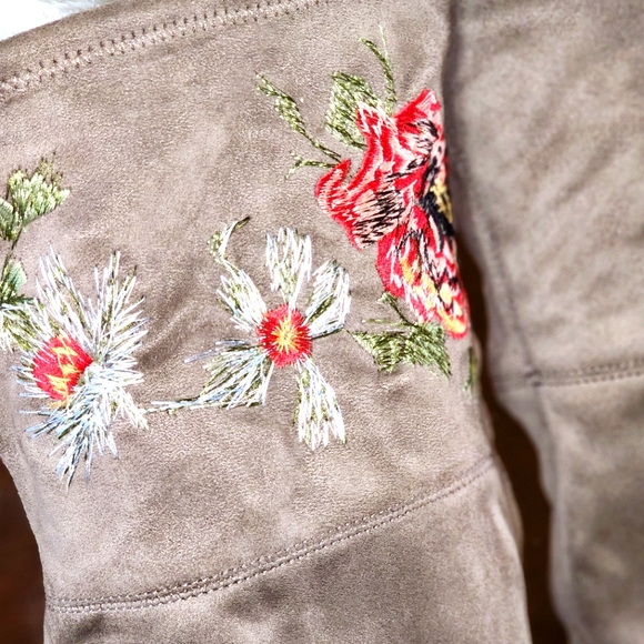 Zigi soho embroidered OTK boots sz 8.5 - Picture 3 of 8